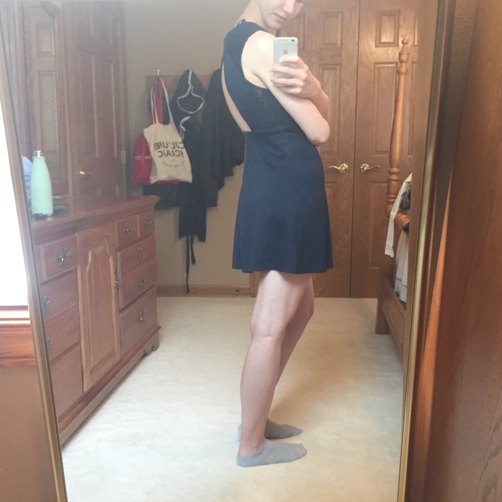 Navy Blue Dress